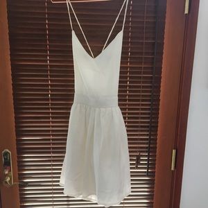White mini TOBI dress